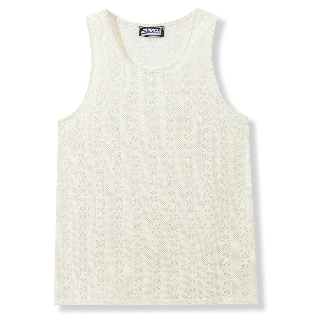 Canotta vari colori ricamata