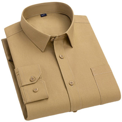 Camicia a maniche lunghe in cotone