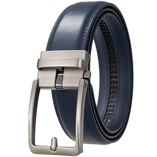 Cintura in pelle con fibbia in vari colori