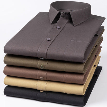 Camicia a maniche lunghe in cotone