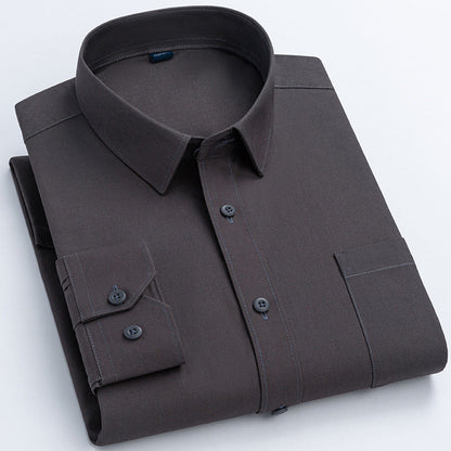 Camicia a maniche lunghe in cotone