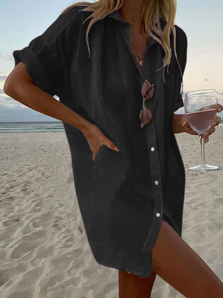 Camicia in cotone casual