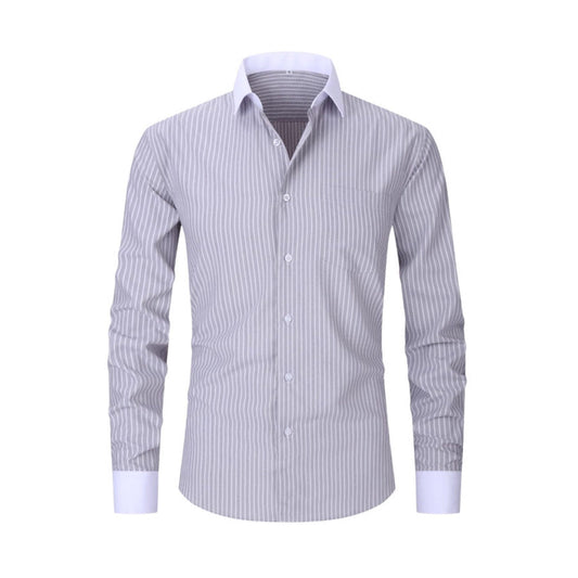 Camicia a righe da uomo