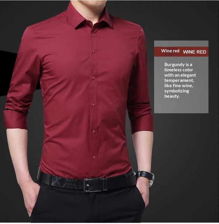 Camicia a maniche lunghe classica